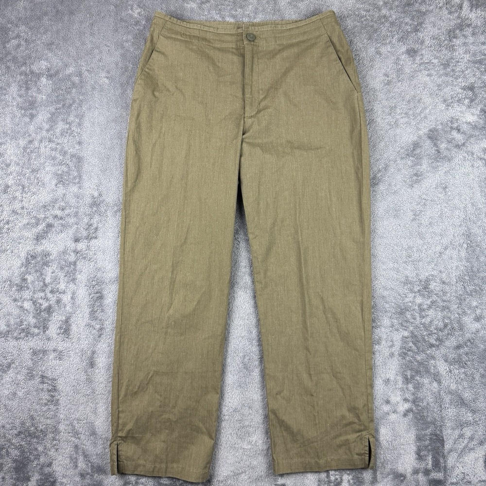 Vintage Patagonia Pants Women's 6 Beachcomber Solid Print Green Outdoor